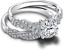 Jeff Cooper Braided Diamond Engagement Ring