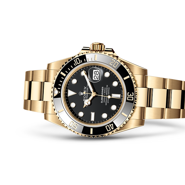 tæt synet lol Rolex Submariner in Gold, M126618LN-0002 | H.L. Gross & Bro. Jewelers