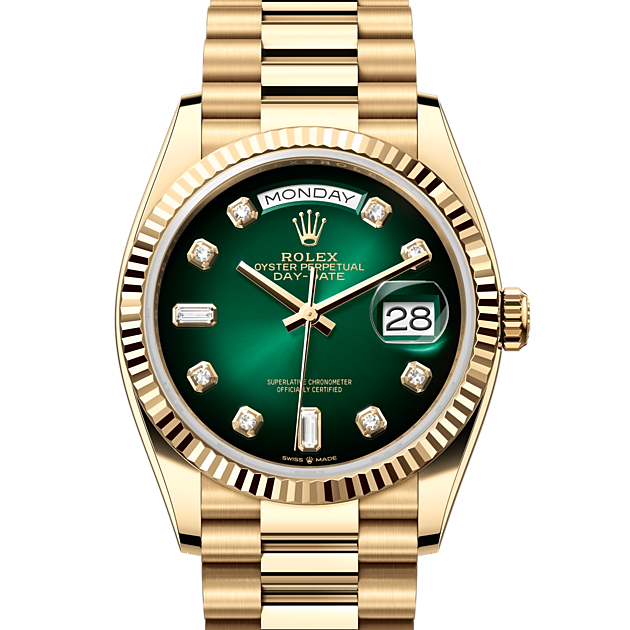 Rolex Day-Date Oyster, 36 mm, yellow gold, M128238-0069