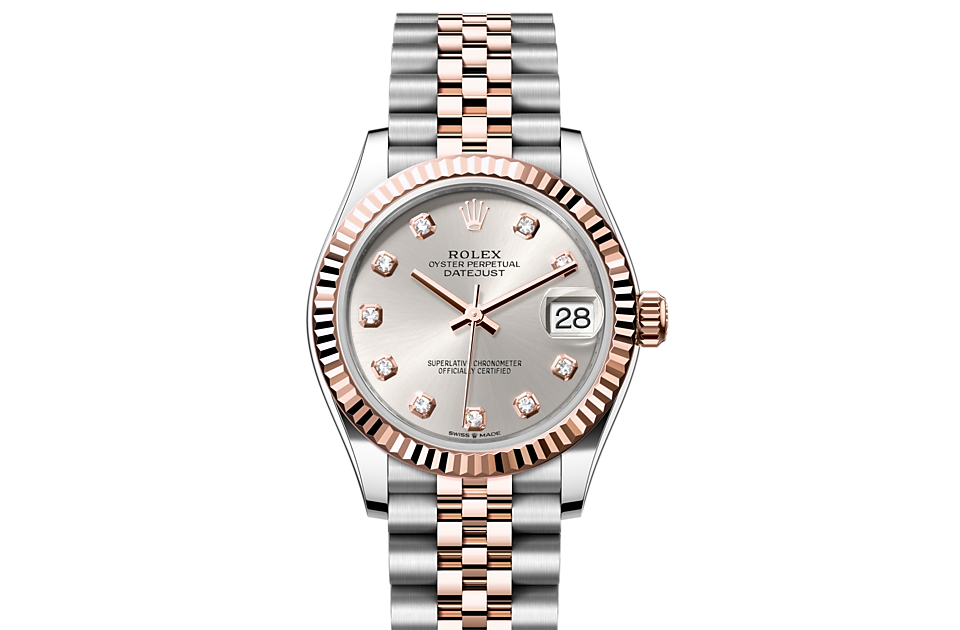 Rolex Datejust in Oystersteel and gold M278271 0016 H.L. Gross