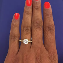 Tacori Pave Diamond Engagement Ring