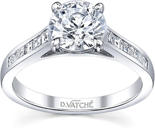 Vatche Channel Set Diamond Engagement Ring