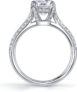 Vatche Pave Diamond Engagement Ring