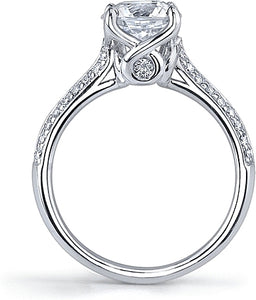 Vatche Sidestone Diamond Engagement Ring