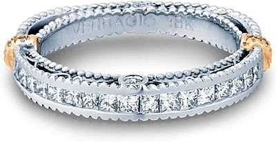 Verragio Channel Set Diamond Wedding Band