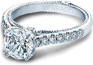 Verragio Pave Diamond Engagement Ring