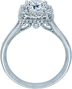 Verragio Pave Halo Diamond Engagement Ring