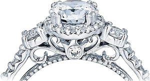 Verragio Three Stone Diamond Engagement Ring