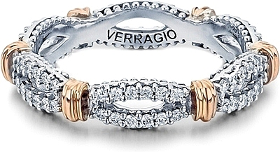 Verragio Twist Diamond Wedding Band